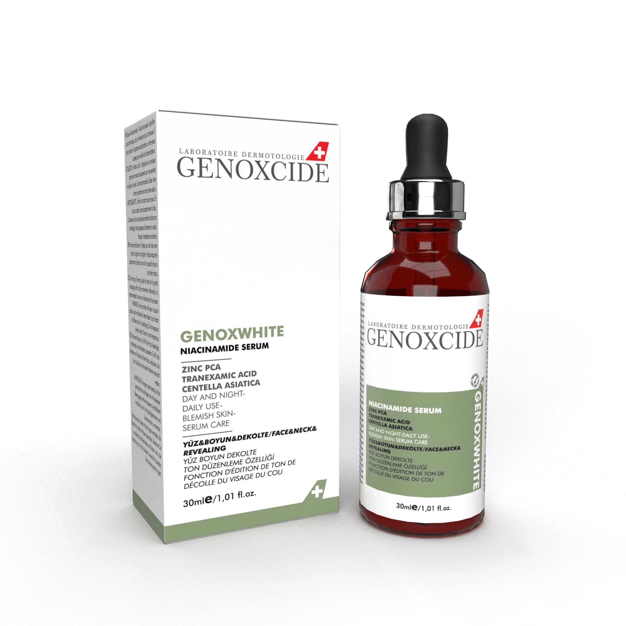 Niacinamide Serum 30 ml, www.genoxcide.com